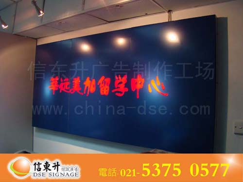 DSEZ031 LOGO标识(铝塑板镂空字箱体内置LED灯光源)
