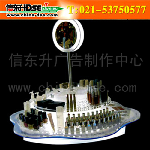 DSEYJZP006 化妆品展架(亚克力精料+不锈钢附料)